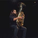 A chair designed specifically for saxophonists. - The SaxSeat